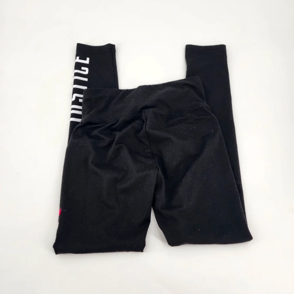 Justice Girls Black Leggins Size 12
